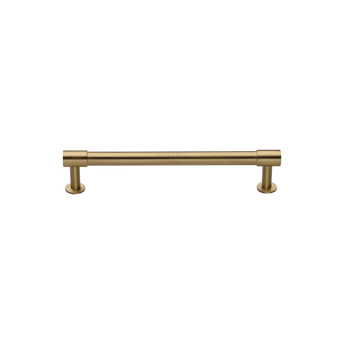 Phoenix Cabinet Pull Handle with Rose by M Marcus - Heritage Brass