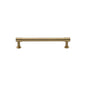 Phoenix Cabinet Pull Handle with Rose by M Marcus - Heritage Brass