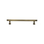 Contour Cabinet Pull Handle with Rose by M Marcus - Heritage Brass