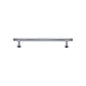 Contour Cabinet Pull Handle with Rose by M Marcus - Heritage Brass