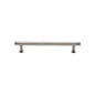 Contour Cabinet Pull Handle with Rose by M Marcus - Heritage Brass