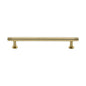 Contour Cabinet Pull Handle with Rose by M Marcus - Heritage Brass