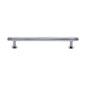 Contour Cabinet Pull Handle with Rose by M Marcus - Heritage Brass