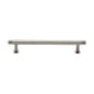 Contour Cabinet Pull Handle with Rose by M Marcus - Heritage Brass