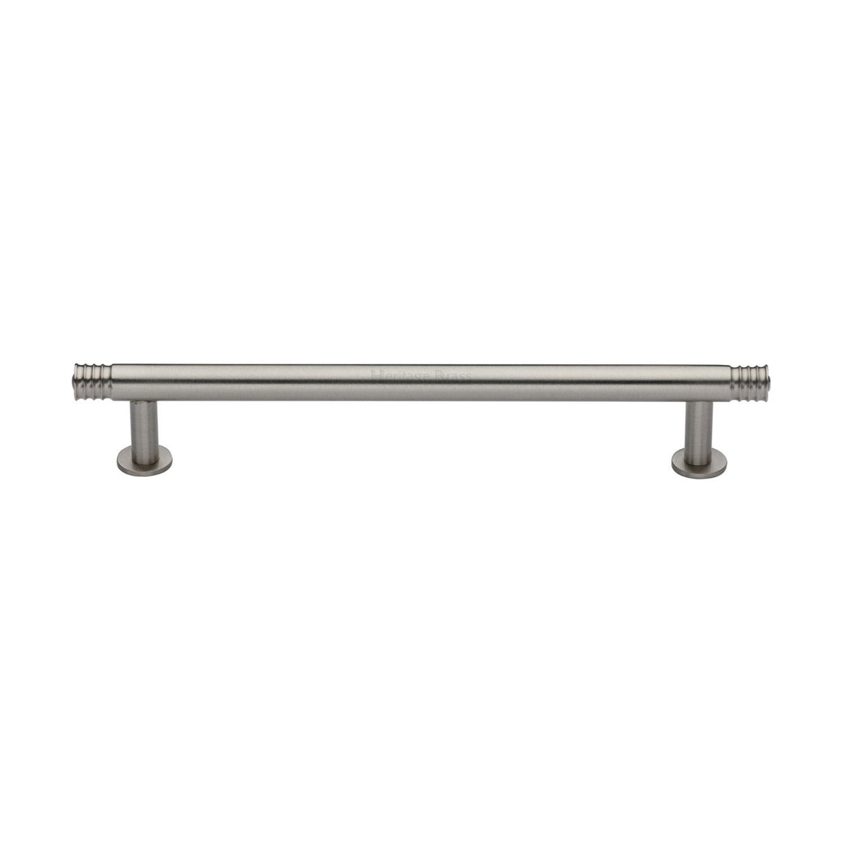 Contour Cabinet Pull Handle with Rose by M Marcus - Heritage Brass