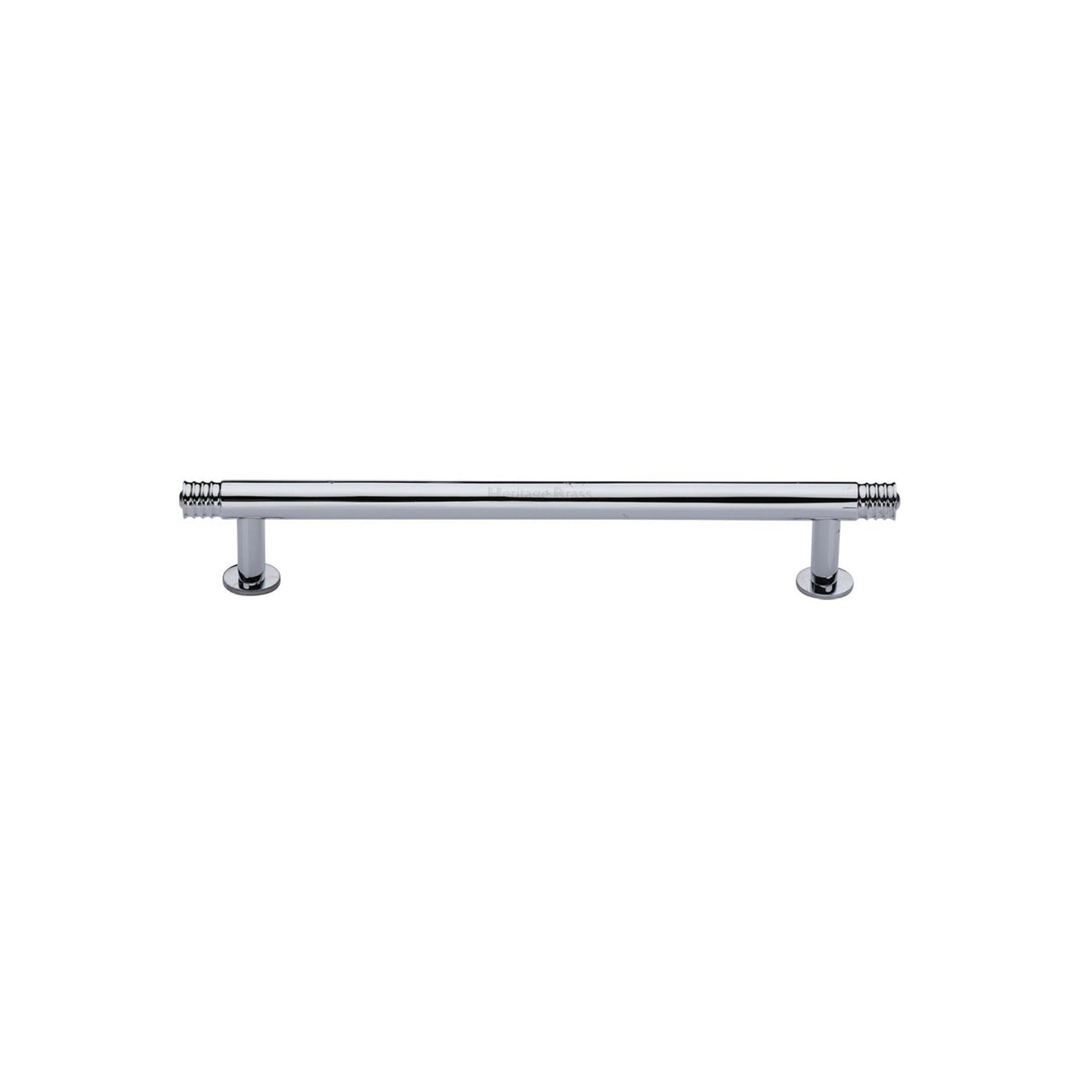 Contour Cabinet Pull Handle with Rose by M Marcus - Heritage Brass
