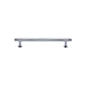 Contour Cabinet Pull Handle with Rose by M Marcus - Heritage Brass