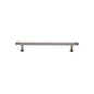 Contour Cabinet Pull Handle with Rose by M Marcus - Heritage Brass