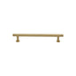 Contour Cabinet Pull Handle with Rose by M Marcus - Heritage Brass