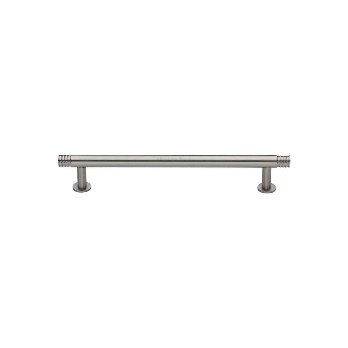 Contour Cabinet Pull Handle with Rose by M Marcus - Heritage Brass