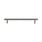 Knurled Cabinet Pull Handle by M Marcus - Heritage Brass
