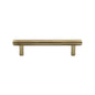 Knurled Cabinet Pull Handle by M Marcus - Heritage Brass