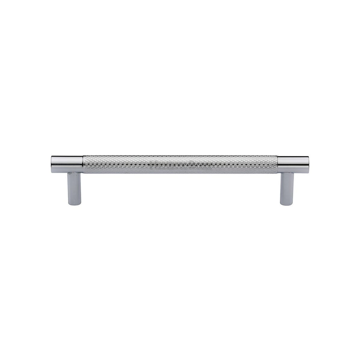 Partial Knurled Cabinet Pull Handle by M Marcus - Heritage Brass