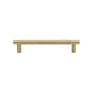 Partial Knurled Cabinet Pull Handle by M Marcus - Heritage Brass