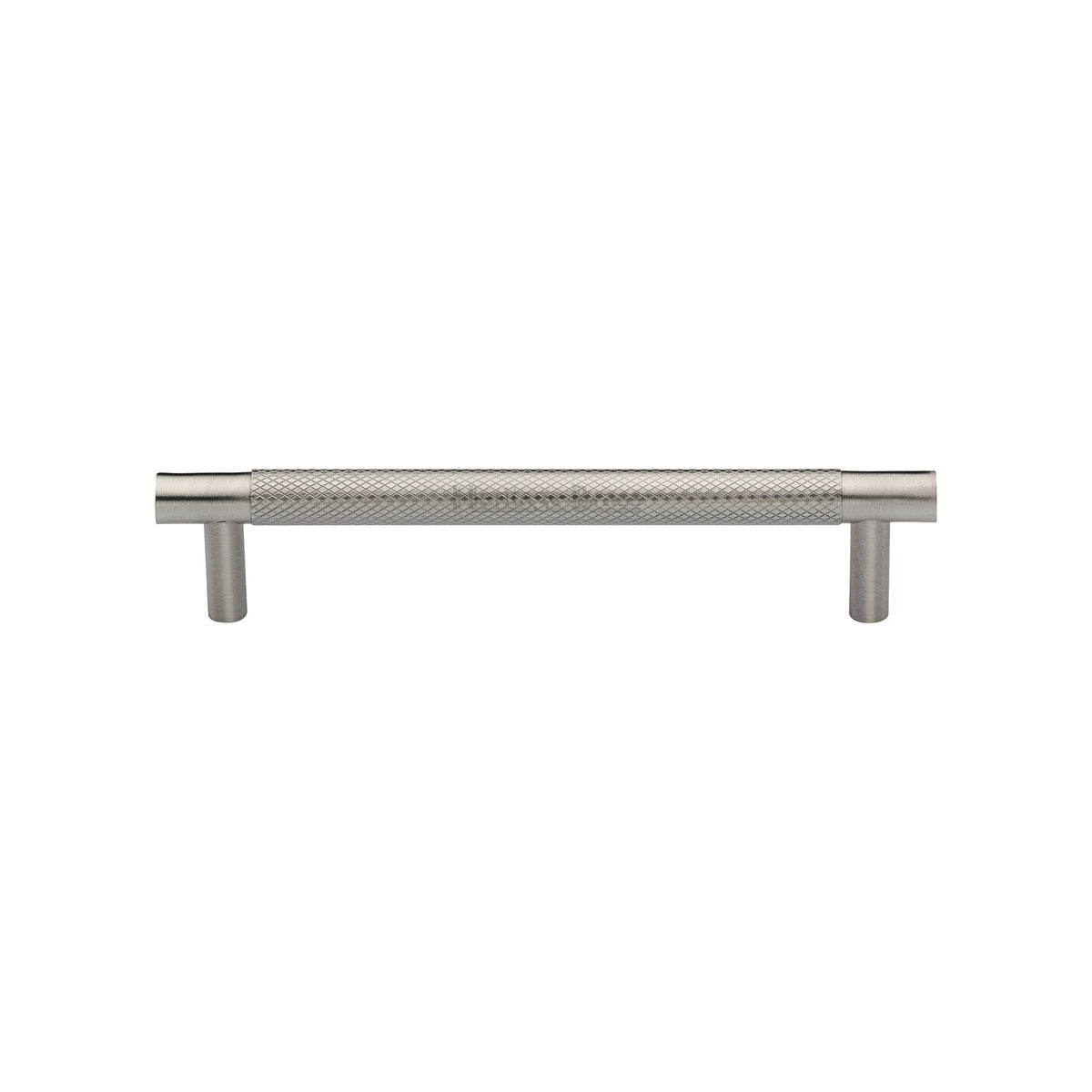 Partial Knurled Cabinet Pull Handle by M Marcus - Heritage Brass