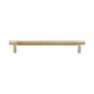 Partial Knurled Cabinet Pull Handle by M Marcus - Heritage Brass