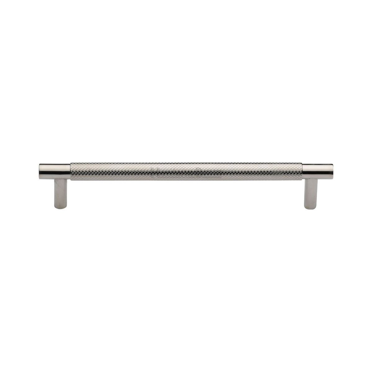 Partial Knurled Cabinet Pull Handle by M Marcus - Heritage Brass