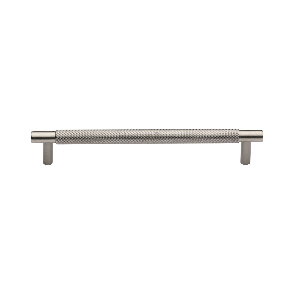 Partial Knurled Cabinet Pull Handle by M Marcus - Heritage Brass