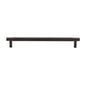 Partial Knurled Cabinet Pull Handle by M Marcus - Heritage Brass