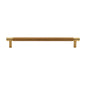 Partial Knurled Cabinet Pull Handle by M Marcus - Heritage Brass