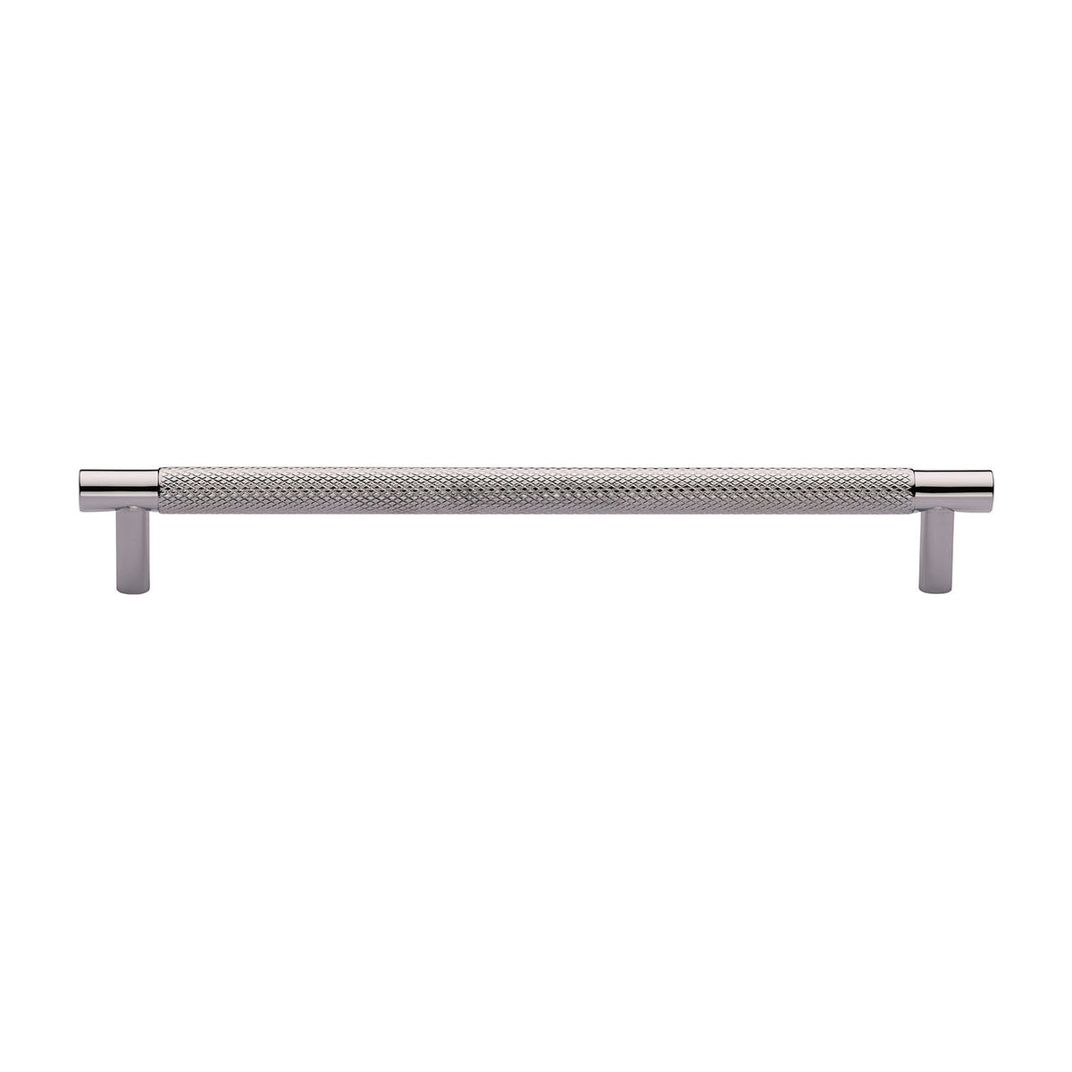 Partial Knurled Cabinet Pull Handle by M Marcus - Heritage Brass