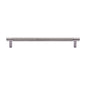 Partial Knurled Cabinet Pull Handle by M Marcus - Heritage Brass