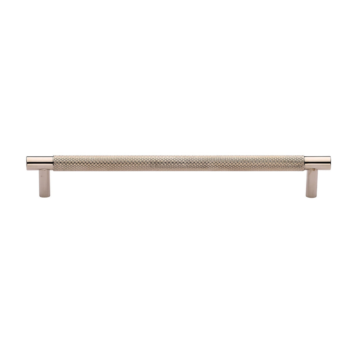 Partial Knurled Cabinet Pull Handle by M Marcus - Heritage Brass