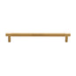 Partial Knurled Cabinet Pull Handle by M Marcus - Heritage Brass