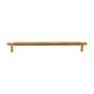 Partial Knurled Cabinet Pull Handle by M Marcus - Heritage Brass