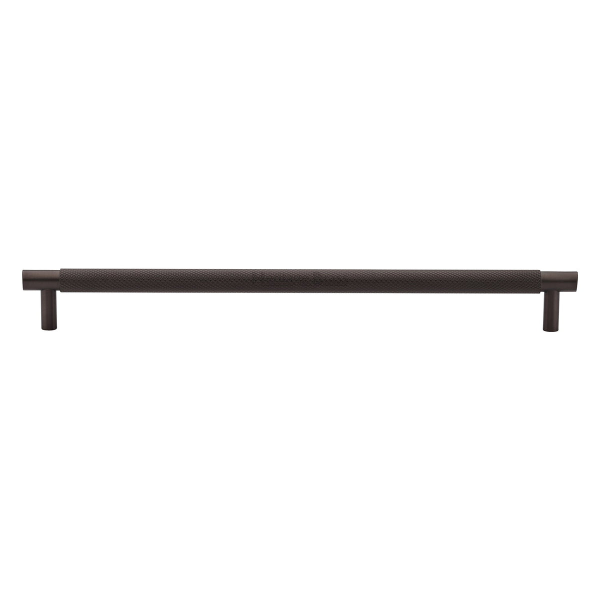 Partial Knurled Cabinet Pull Handle by M Marcus - Heritage Brass