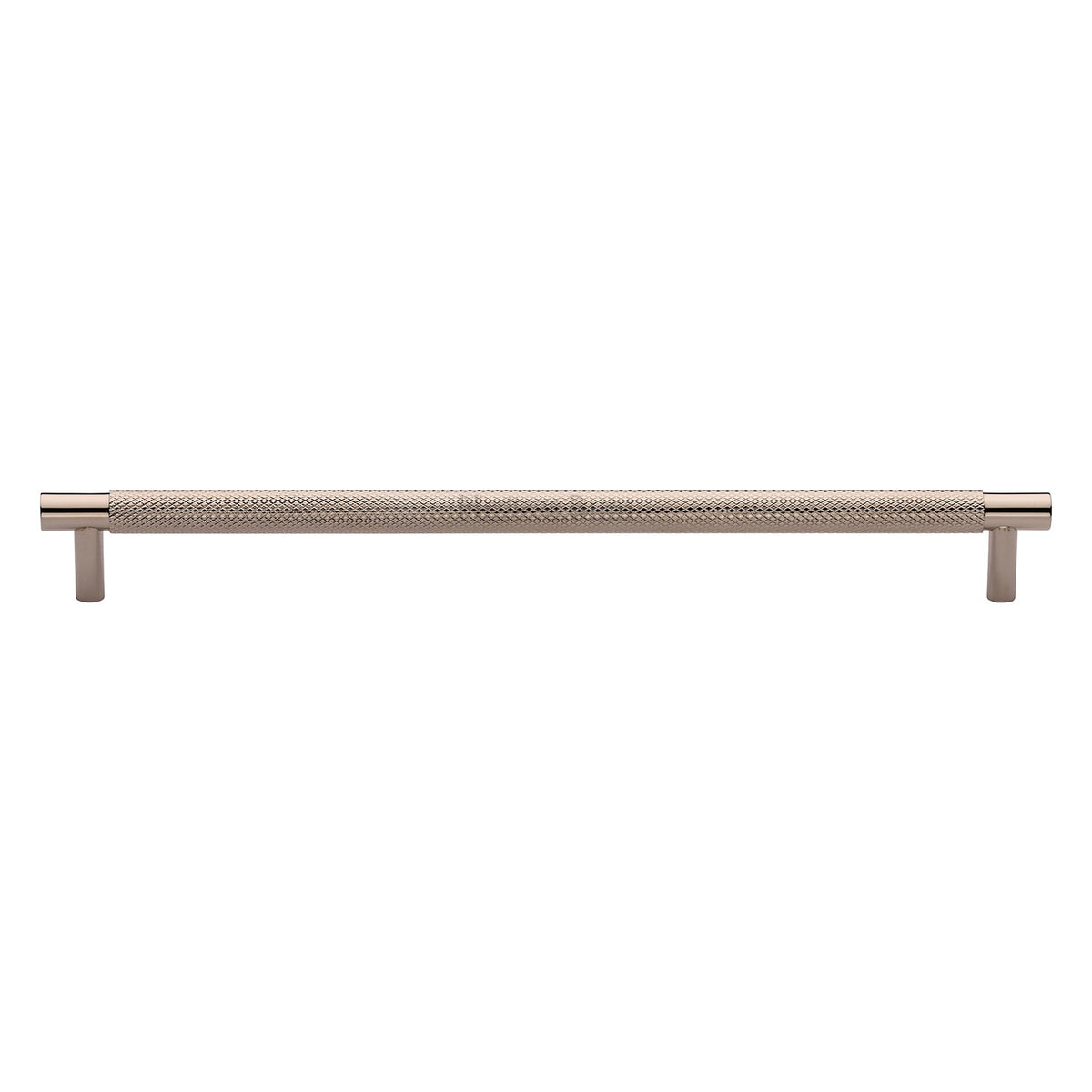Partial Knurled Cabinet Pull Handle by M Marcus - Heritage Brass