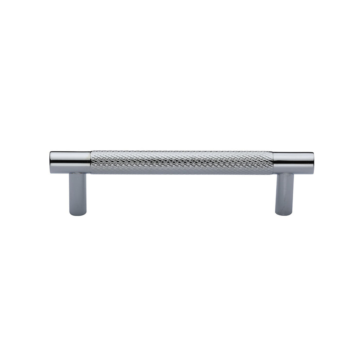 Partial Knurled Cabinet Pull Handle by M Marcus - Heritage Brass