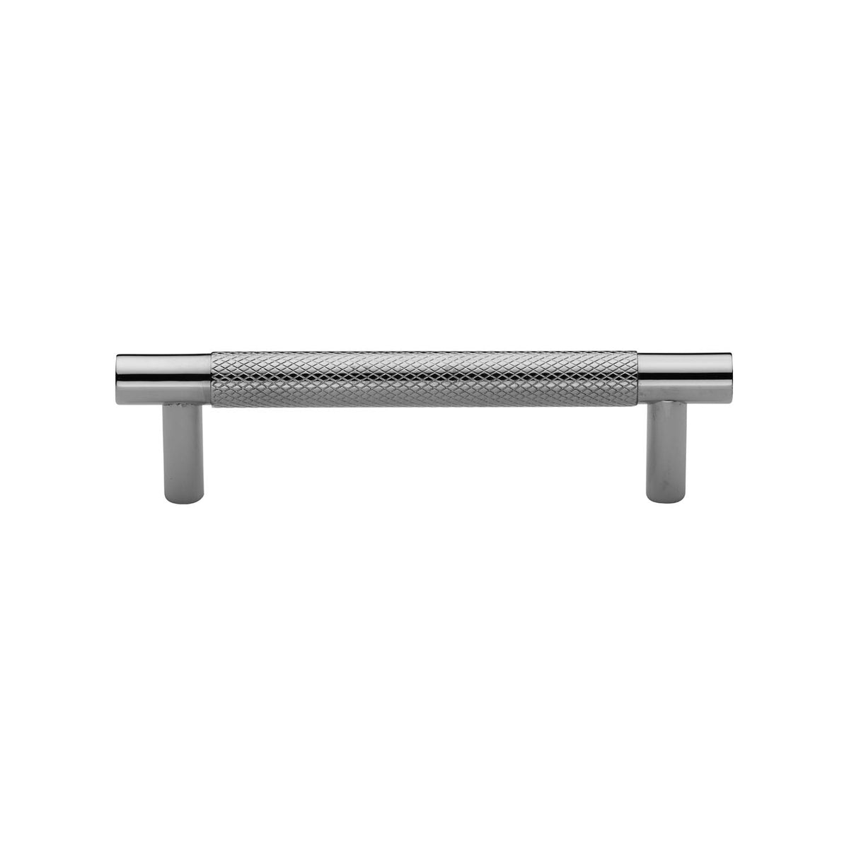 Partial Knurled Cabinet Pull Handle by M Marcus - Heritage Brass