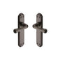 Charlbury Door Handle on Plate by M Marcus - Heritage Brass