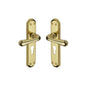 Charlbury Door Handle on Plate by M Marcus - Heritage Brass