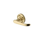 Windsor Door Handle on Round Rose by M Marcus - Heritage Brass