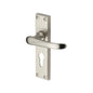 Windsor Door Handle on Plate by M Marcus - Heritage Brass