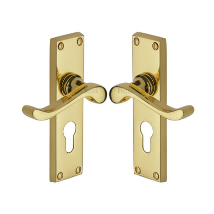 Bedford Door Handle on Plate