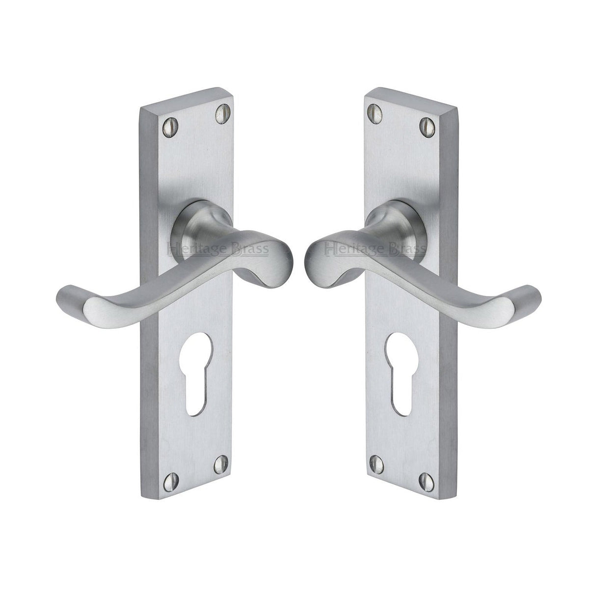 Bedford Door Handle on Plate