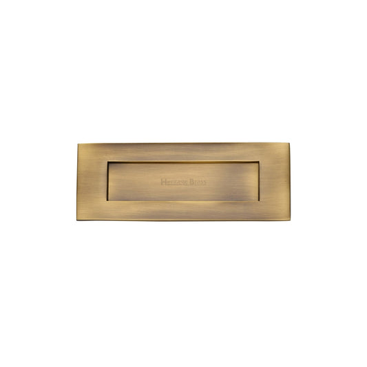 Brass Letterplate by M Marcus - Heritage Brass