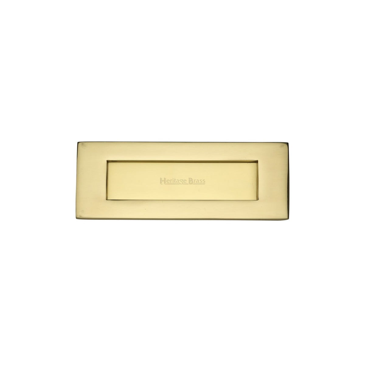 Brass Letterplate by M Marcus - Heritage Brass