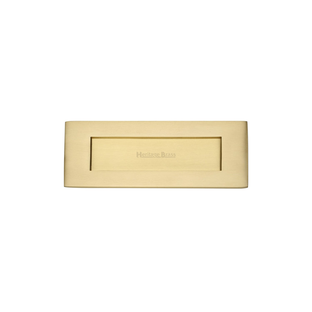 Brass Letterplate by M Marcus - Heritage Brass