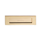 Brass Letterplate by M Marcus - Heritage Brass