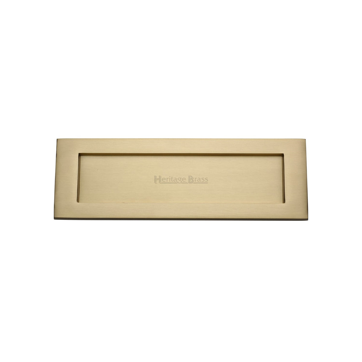 Brass Letterplate by M Marcus - Heritage Brass