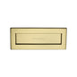Brass Letterplate by M Marcus - Heritage Brass