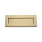 Brass Letterplate by M Marcus - Heritage Brass