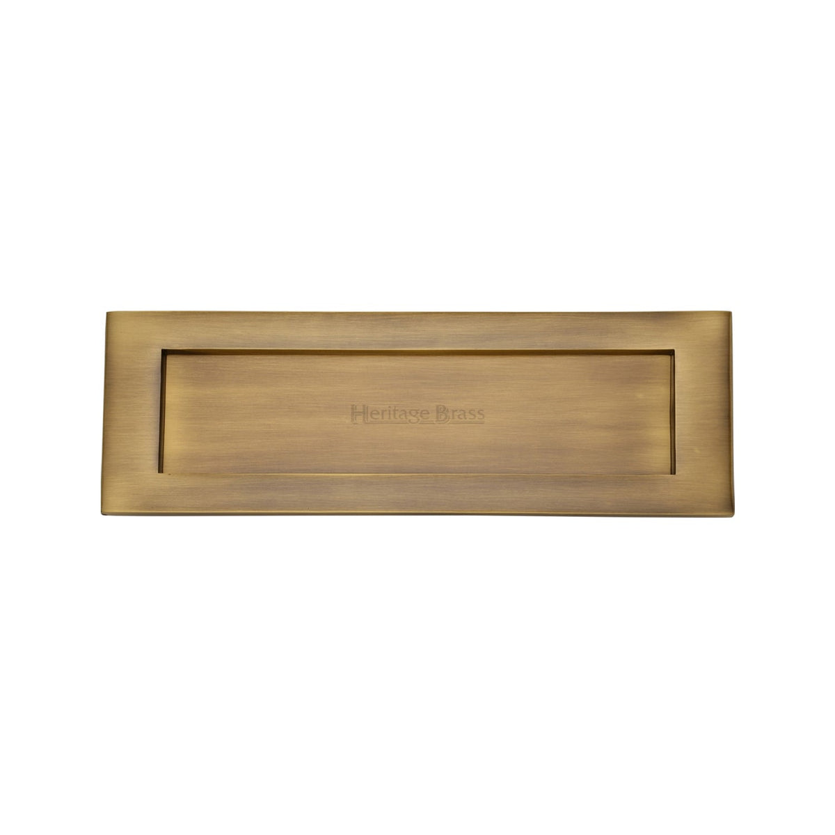 Brass Letterplate by M Marcus - Heritage Brass