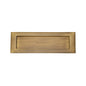 Brass Letterplate by M Marcus - Heritage Brass