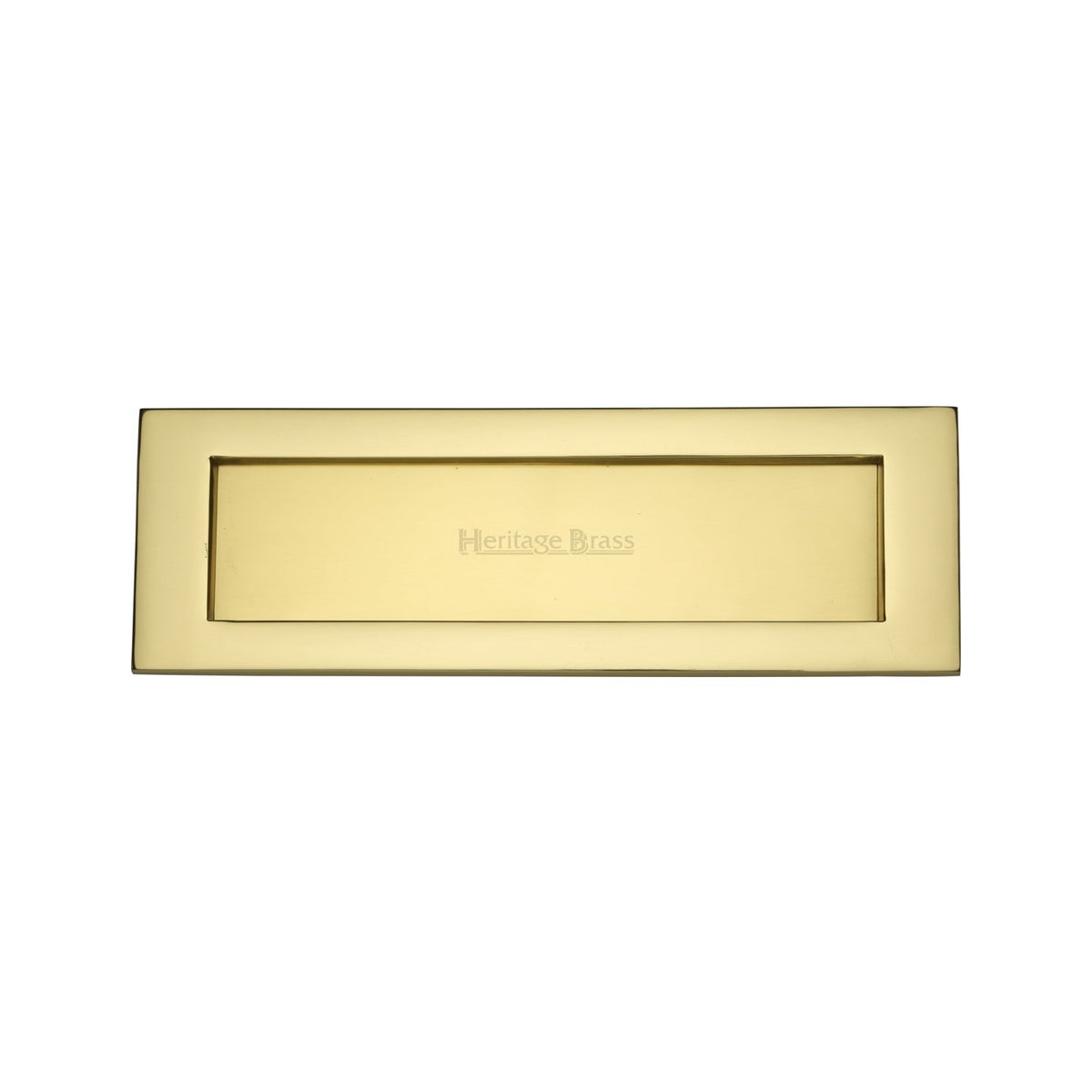 Brass Letterplate by M Marcus - Heritage Brass