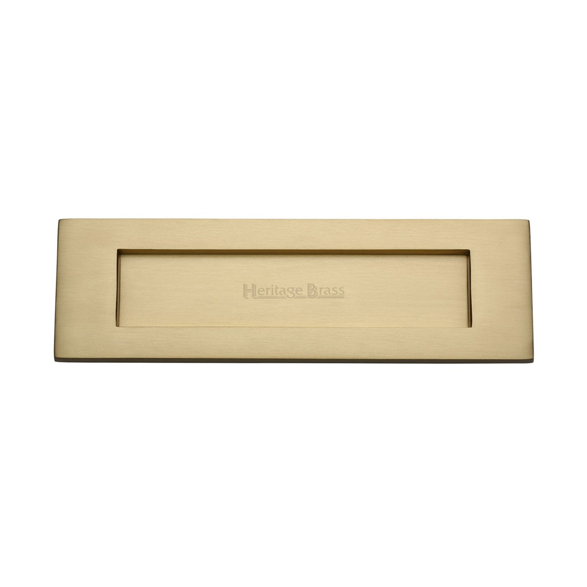 Brass Letterplate by M Marcus - Heritage Brass
